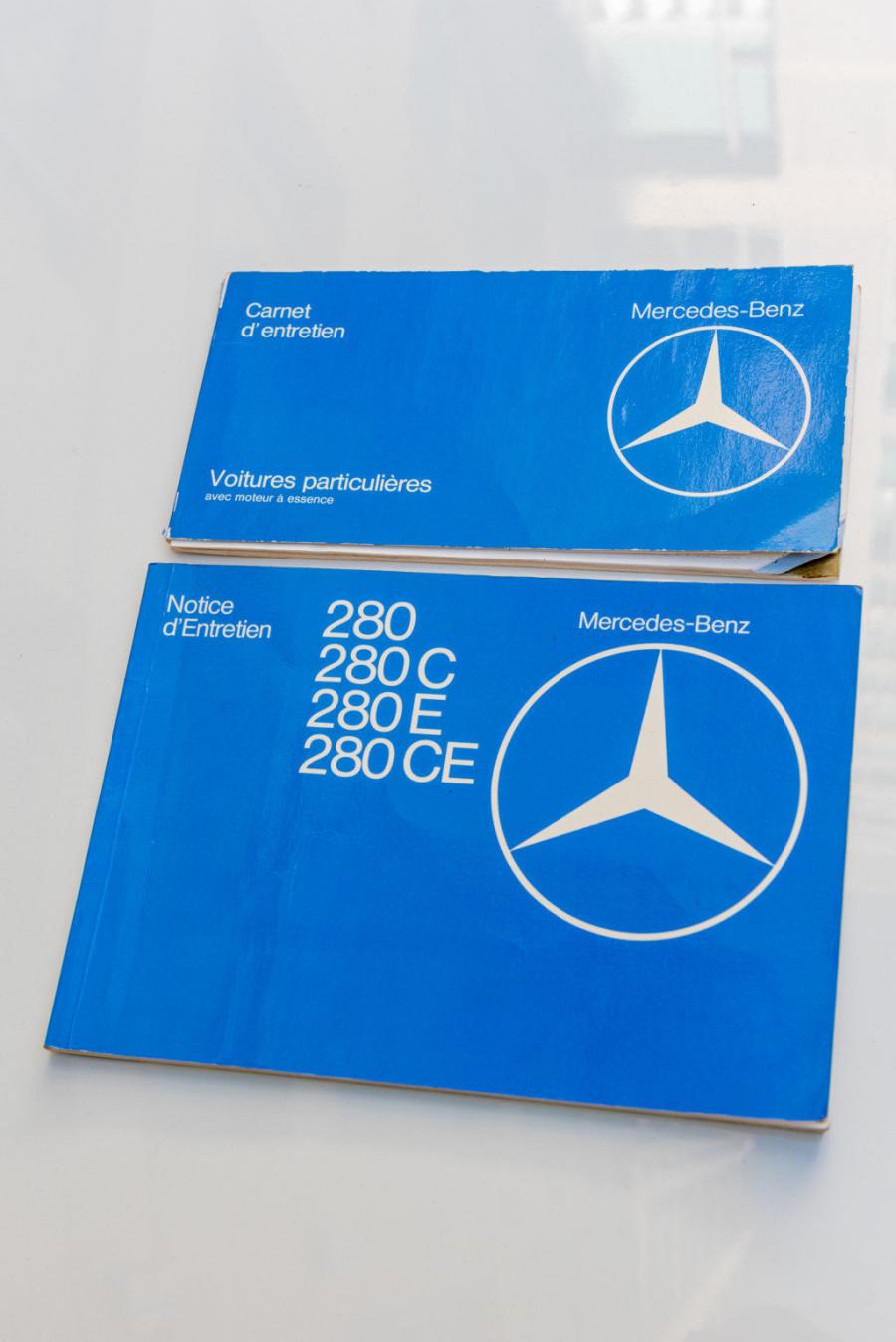 Сервисные книги Mercedes-Benz 280 CE (C123) 1978 года  (EU) (фото 130 из 133)